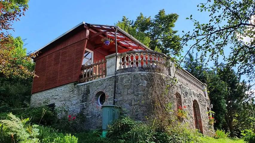 Hütte für 2 Personen, mit Garten im Harz