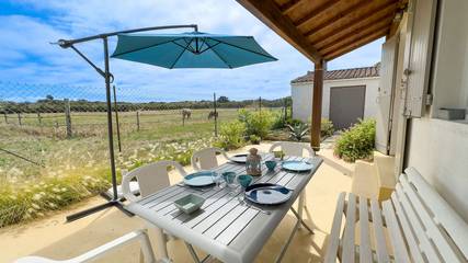 Cottage pour 4 personnes, animaux acceptés à La Couarde-sur-Mer