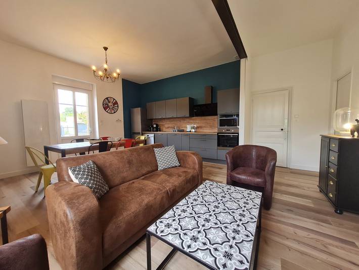 Gîte pour 6 personnes, avec terrasse et jacuzzi ainsi que piscine et jardin à La Garnache - 3