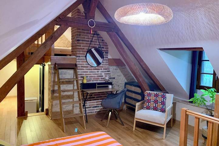 Maison de vacances pour 5 personnes, avec Terrasse et Jardin