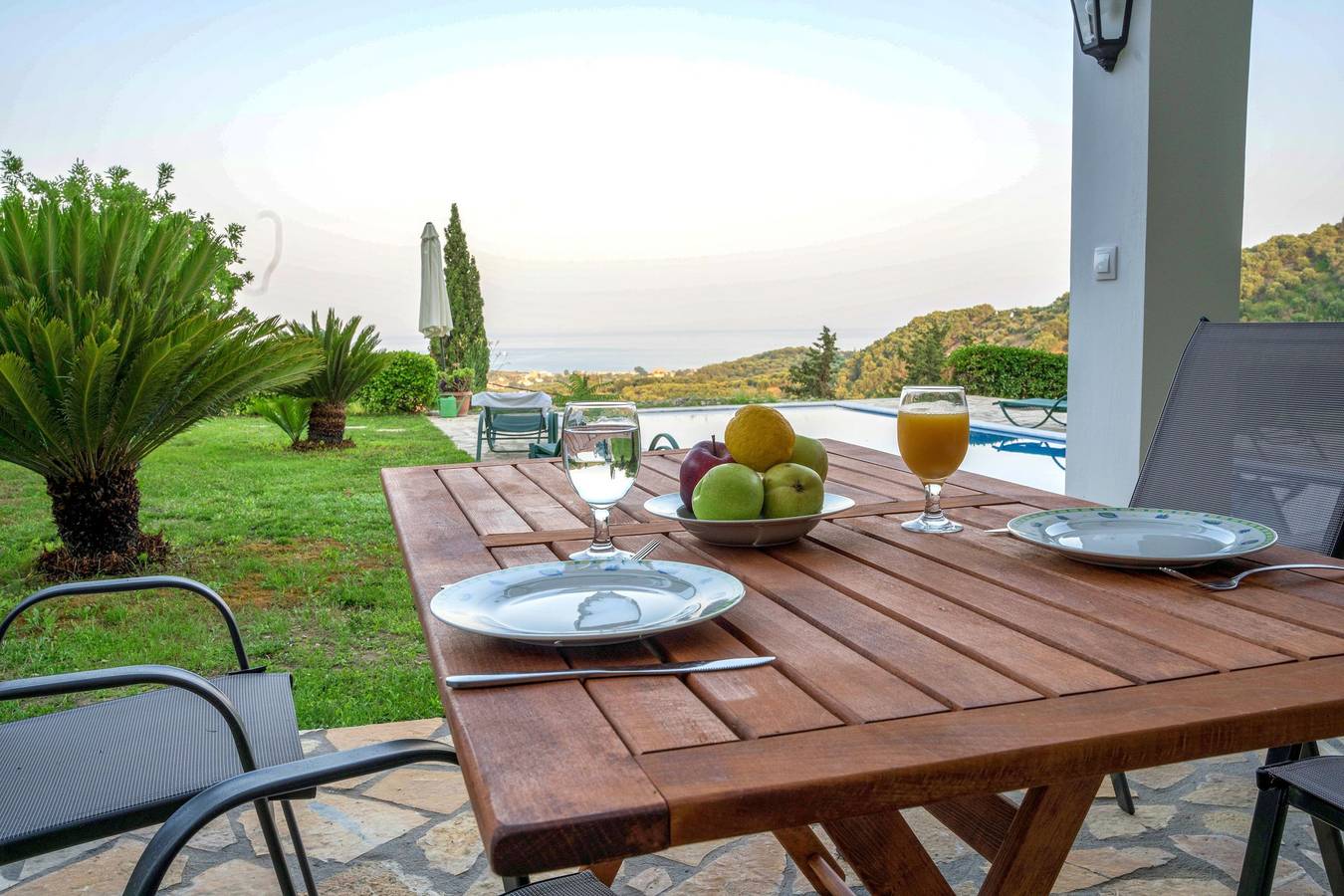 Villa für 4 Personen mit Balkon in Arillas, Korfu