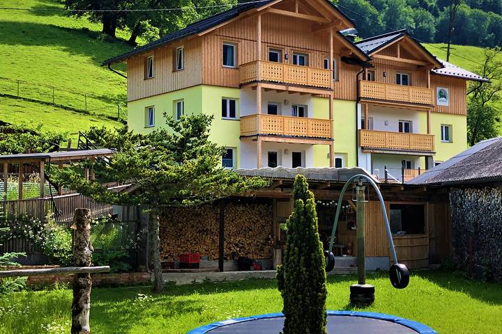 Ferienwohnung für 6 Personen, mit Garten und Balkon in Bad Goisern am Hallstättersee