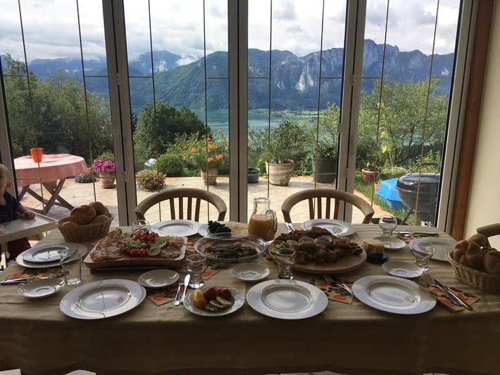 Chalet für 9 Personen, mit Terrasse und Garten sowie Pool und Sauna im Salzkammergut - 2