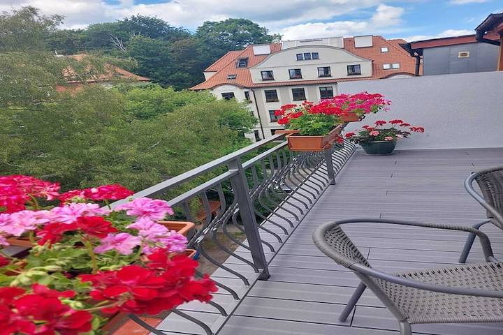 Apartament wakacyjny dla 8 osób, z Balkon w Sopot