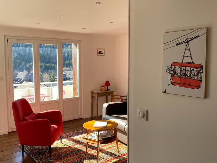 Appartement de vacances pour 4 personnes, avec balcon