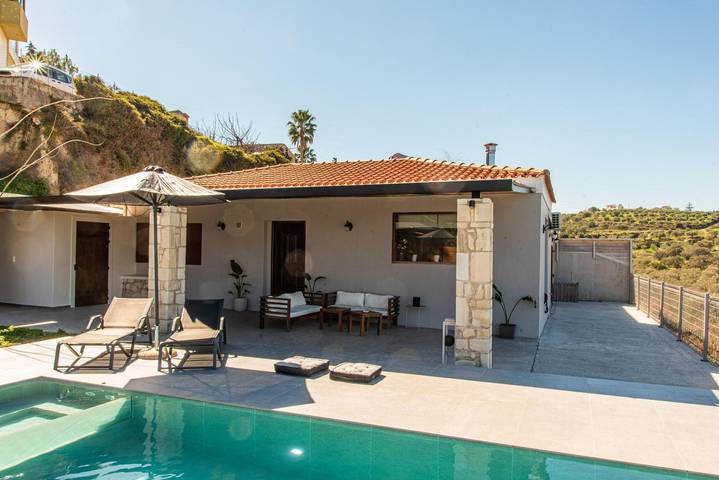 Villa für 8 Personen mit Garten in Rethymno und Umgebung