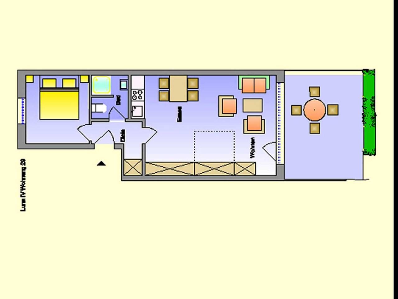 Ganze Ferienwohnung, Luna Iv - Luna Wohnung 29 in St. Peter-Ording, Eiderstedt