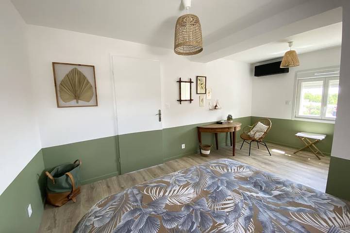 Maison de vacances pour 5 personnes, avec jardin