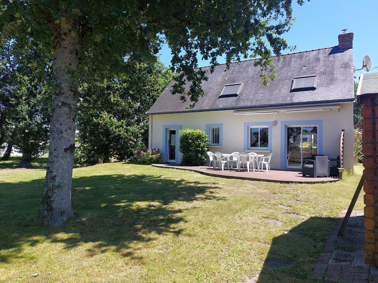 La Maison Bleue in Pénestin, Côte des Mégalithes