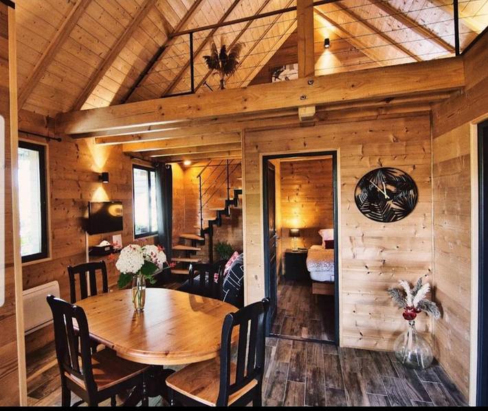 Gîte pour 6 personnes, avec Terrasse ainsi que Jardin et Vue dans Diebolsheim