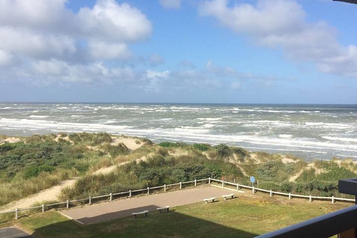 Gîte pour 6 personnes, avec balcon dans Plage du chemin des Bateaux