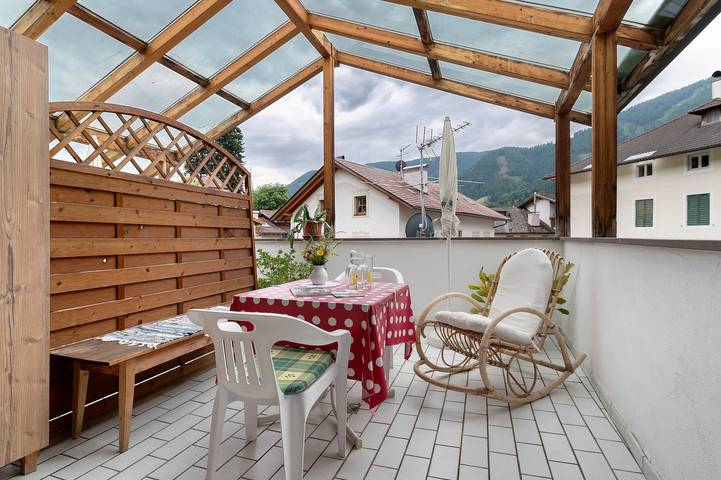 Ferienwohnung für 4 Personen, mit Garten in Sarnthein