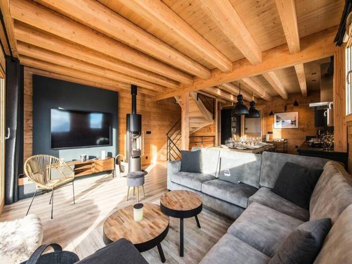 Chalet pour 14 personnes, avec balcon à Fontcouverte-la-Toussuire - 4