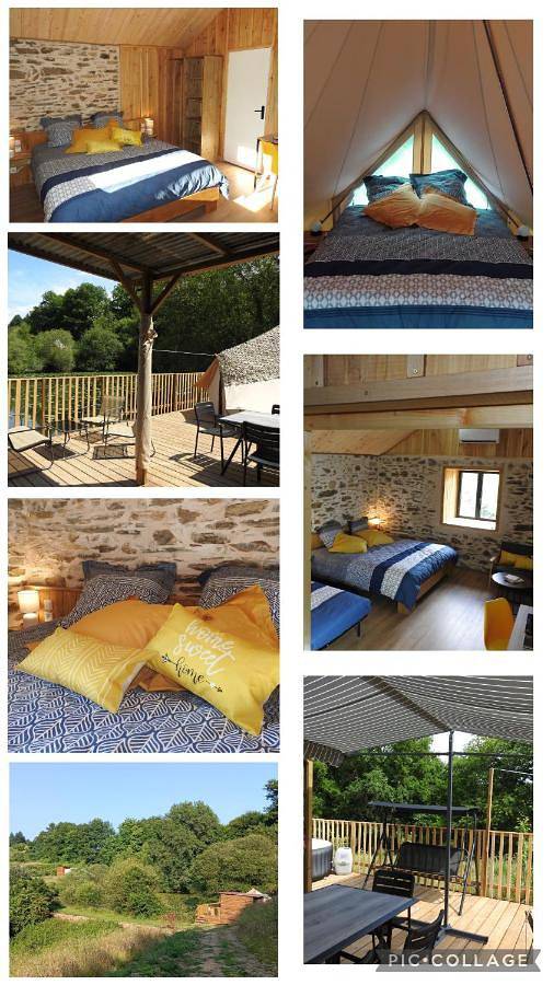 Hôtel pour 3 personnes, avec jacuzzi et jardin à Savignac-Lédrier - 2