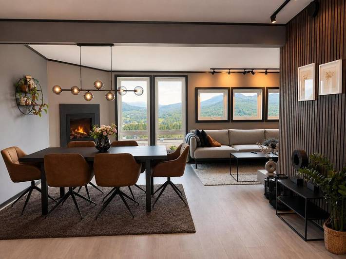 Ferienwohnung für 6 Personen, mit Ausblick und Garten - 1