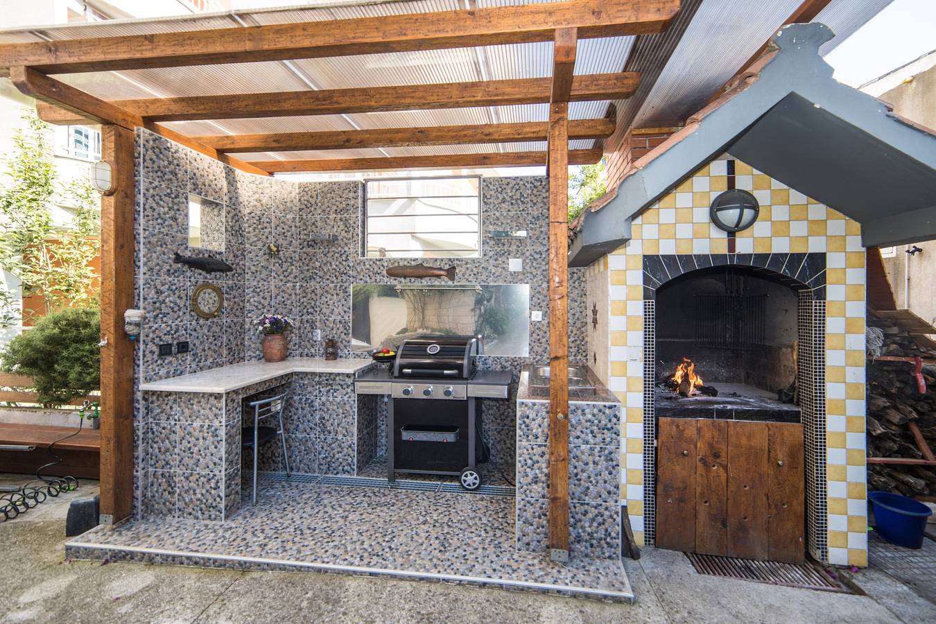 Ganze Wohnung, Studio Appartement mit Terrasse und Meerblick Tucepi, Makarska As-22384-a in Tucepi, Makarska Riviera