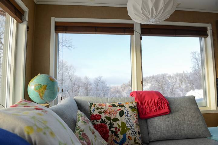 Ferienhaus in den Bergen mit Panoramablick in Storuman, Västerbotten