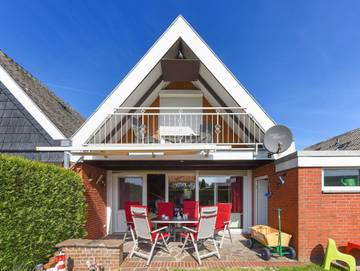 Ferienhaus für 7 Personen, mit Terrasse und Garten in Bensersiel