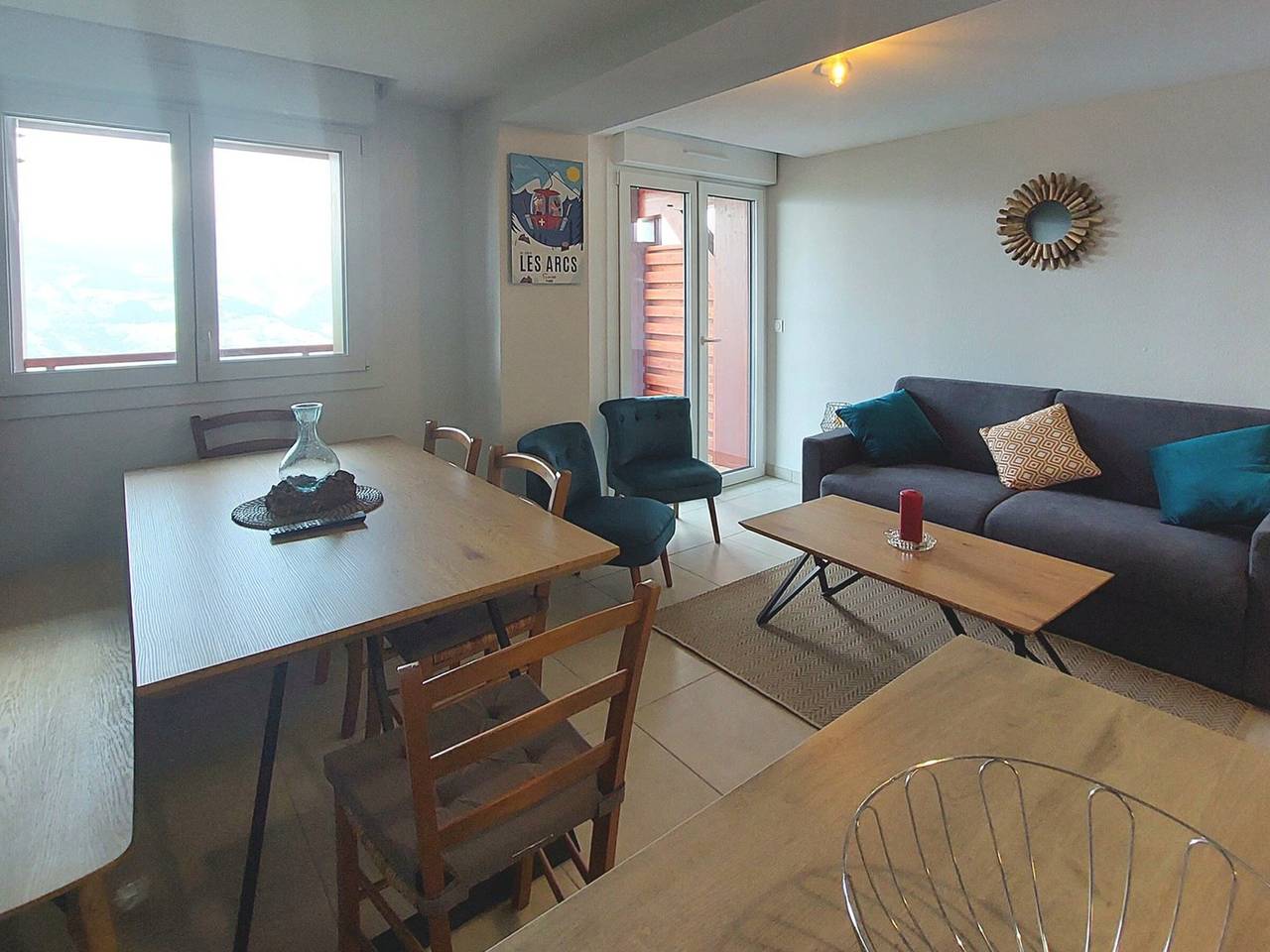 Studio entier, Studio moderne - Balcon - 4 personnes in Arc 1800, Bourg-Saint-Maurice