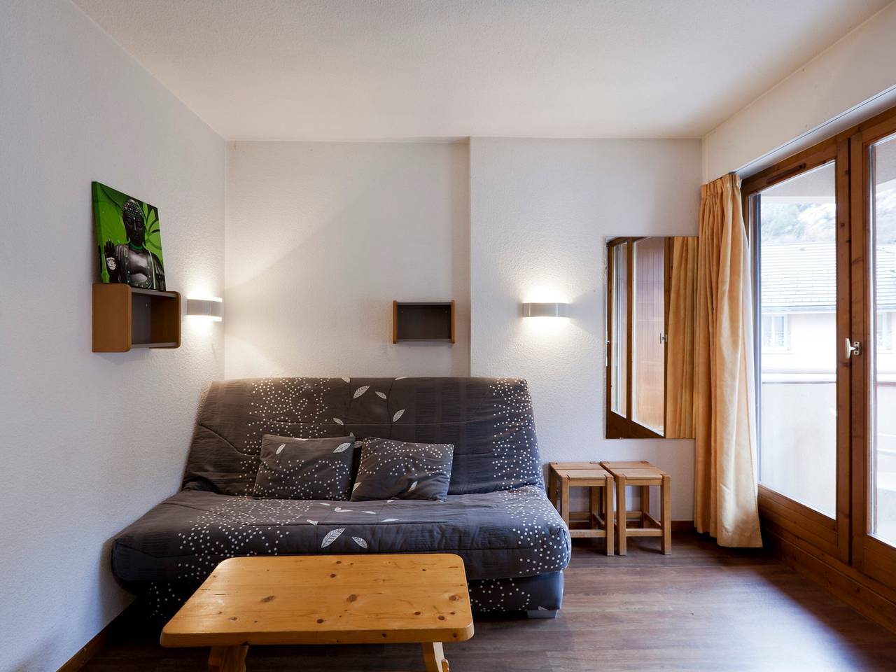 Studio entier, Studio cosy avec balcon et Wifi à Brides in Brides-les-Bains, Les Trois Vallées