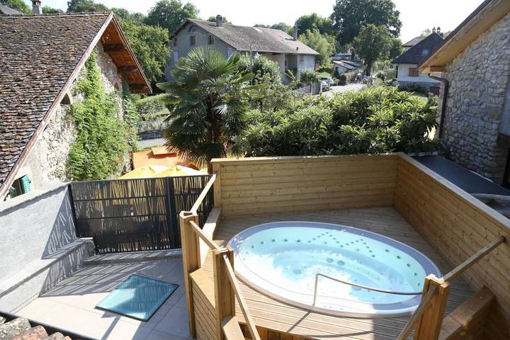 Hôtel pour 2 personnes, avec jardin et terrasse ainsi que jacuzzi et sauna à Yvoire - 3