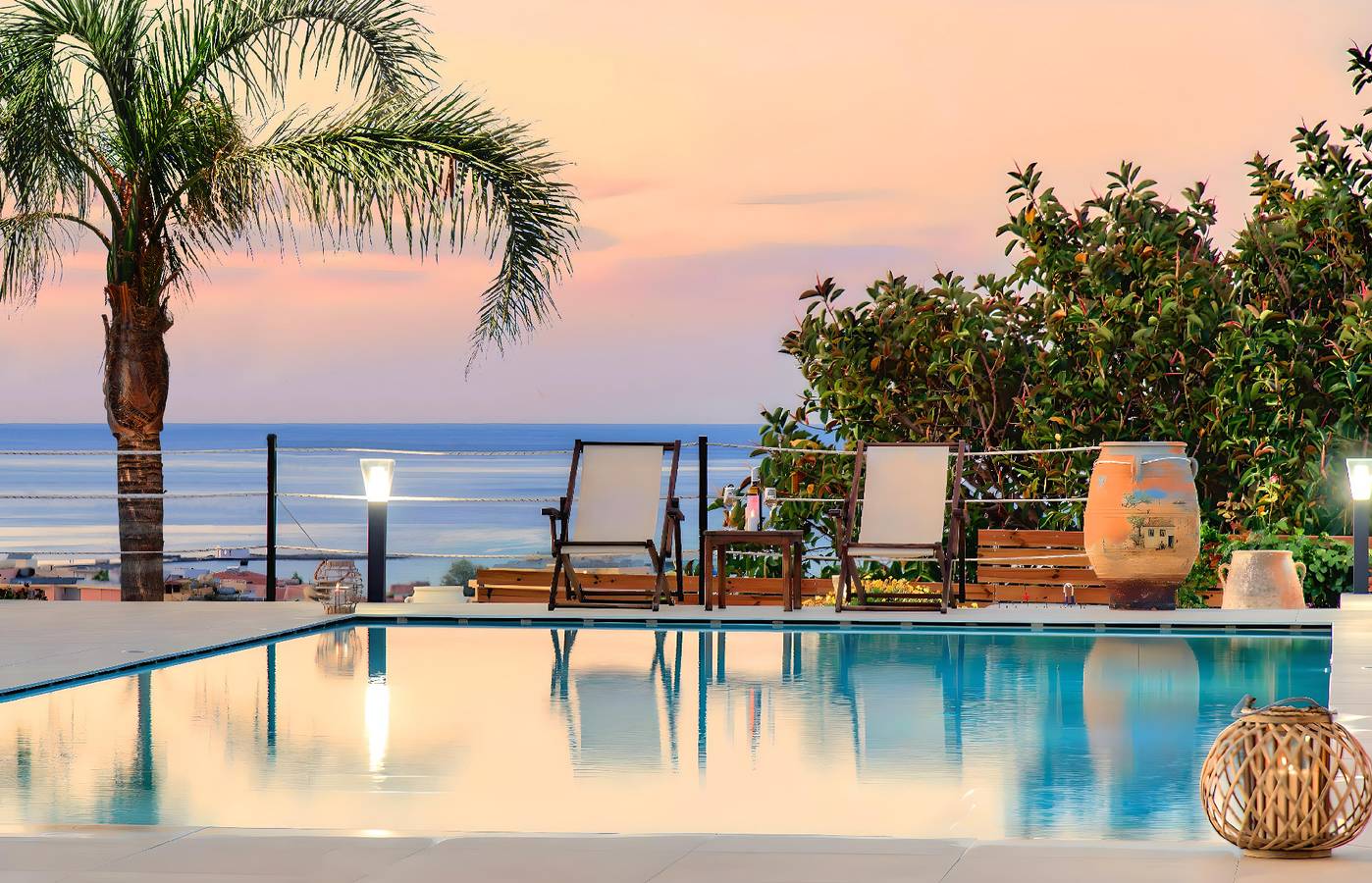 Ferienhaus in Georgioupoli mit Privatem Pool und Meerblick in Georgioupoli, Chania und Umgebung