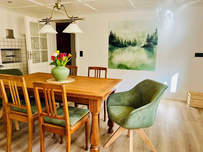 Ferienwohnung für 5 Personen, mit Garten