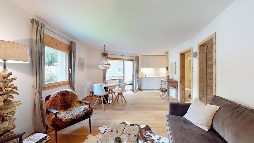 Ferienwohnung für 2 Personen, mit Balkon und Ausblick in Sils im Engadin/Segl - 2