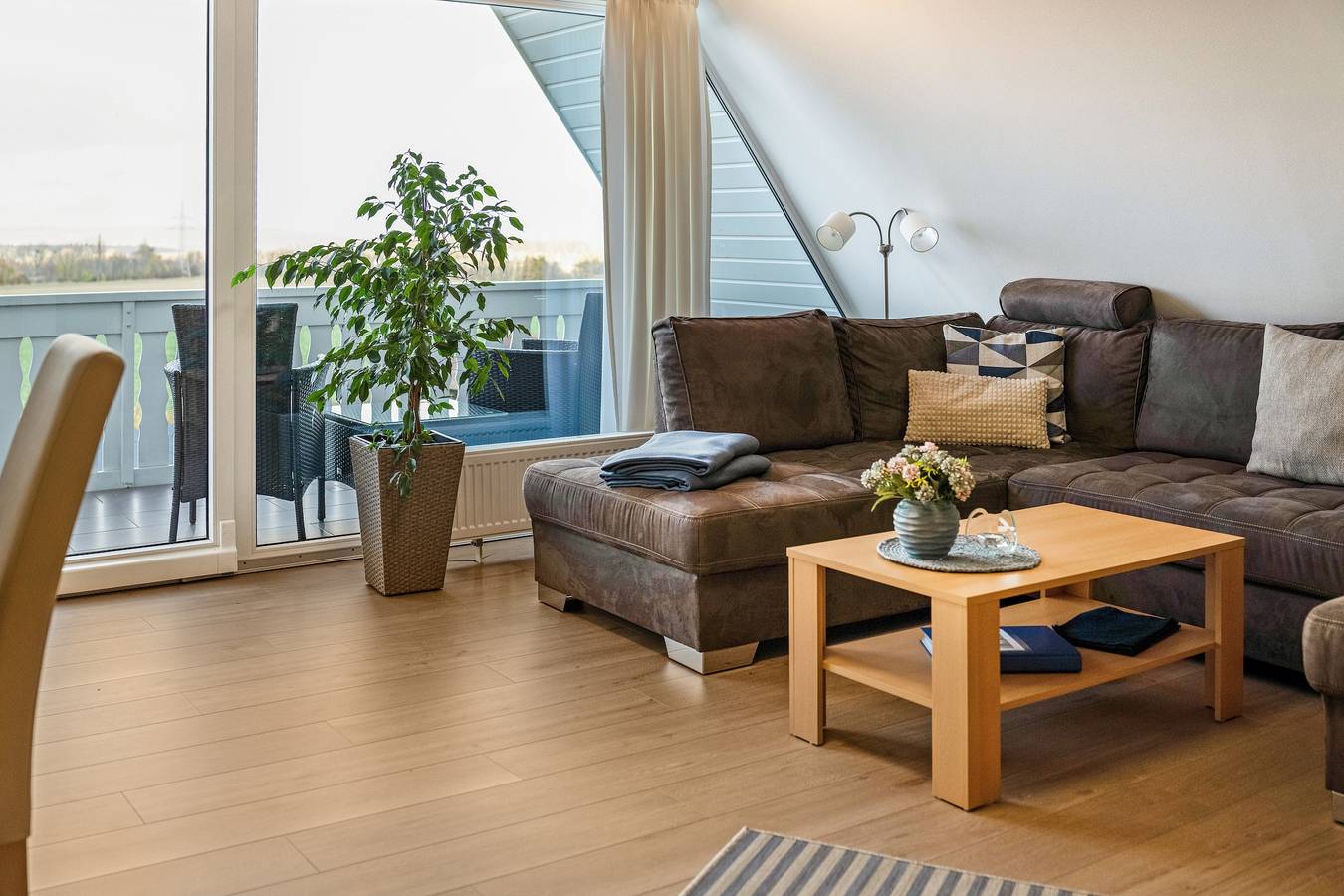 Apartamento entero, Apartamento 'Nice Days' con vistas a la montaña, balcón y Wi-Fi in Bad Harzburg, Harzvorland