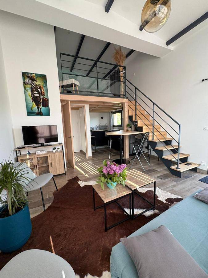 Maison de vacances pour 3 personnes, avec vue et jardin, animaux acceptés