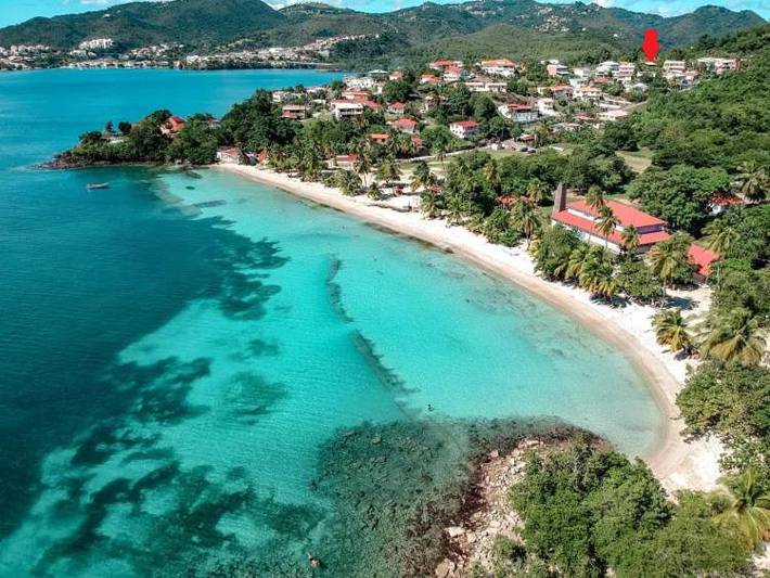 Appartement de vacances pour 5 personnes, avec jardin et vue