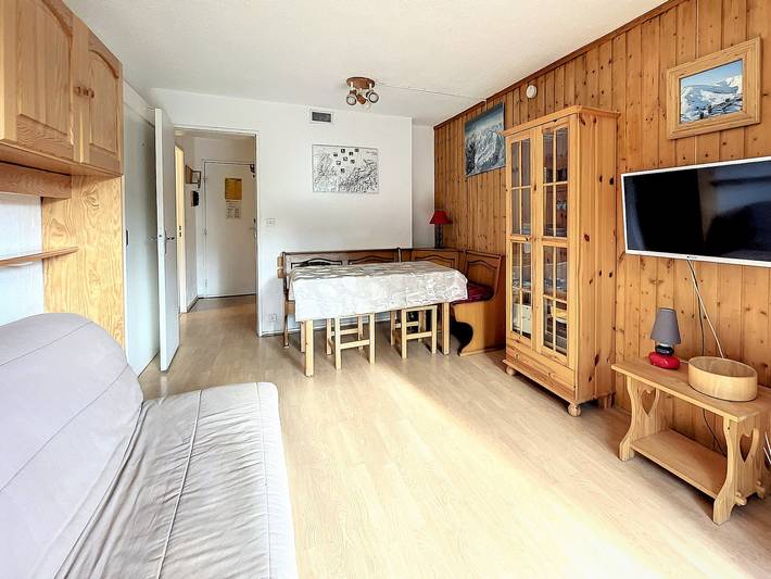 Chalet pour 5 personnes, avec piscine et balcon, animaux acceptés dans Le Corbier - 3