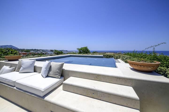 Location de vacances pour 15 personnes, avec vue ainsi que jardin et terrasse à Forio - 3