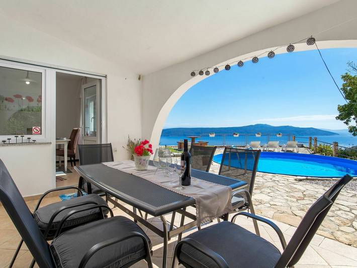 Ferienhaus für 7 Personen, mit Terrasse und Garten in Moscenicka Draga - 2