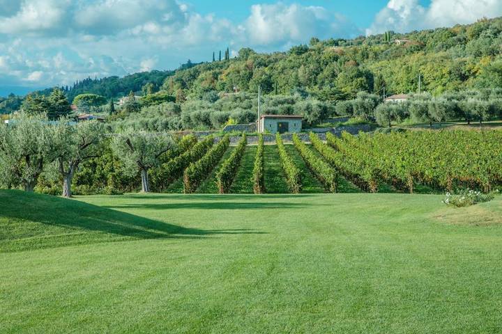 Ferienwohnung für 5 Personen, mit Garten und Pool sowie Seeblick und Ausblick in Cavaion Veronese - 4