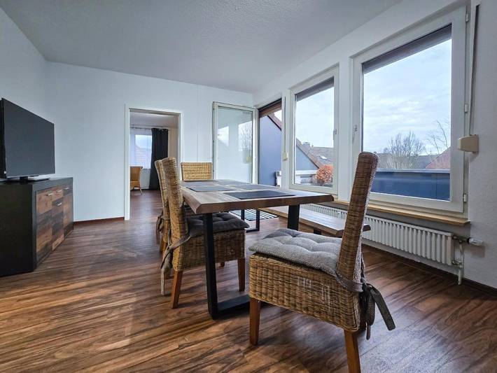 Ferienwohnung für 6 Personen, mit Balkon und Terrasse sowie Ausblick in Datteln - 2