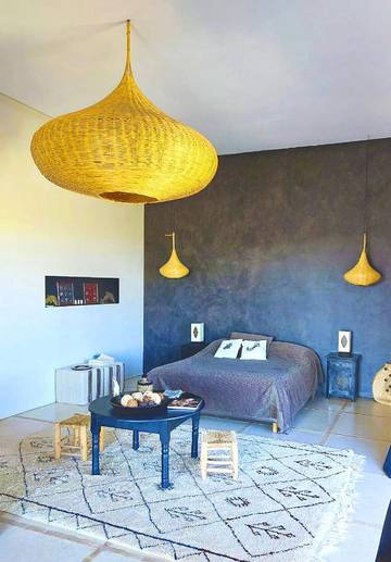 Maison d’hôte pour 4 personnes, avec vue ainsi que piscine et jardin, animaux acceptés à Tameslouht