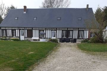 Gîte pour 6 personnes, avec jardin et terrasse à Saint-Martin-aux-Buneaux