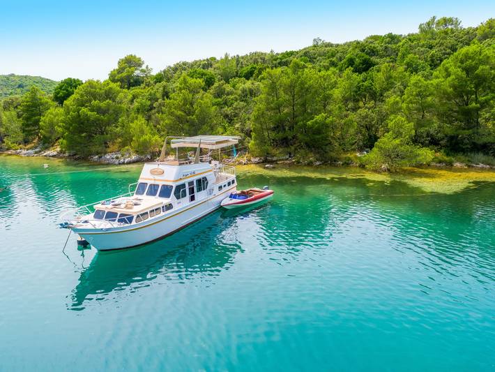 Ferienhaus mit Meerblick für 4 Personen, mit Ausblick und Terrasse in Kroatien - 2