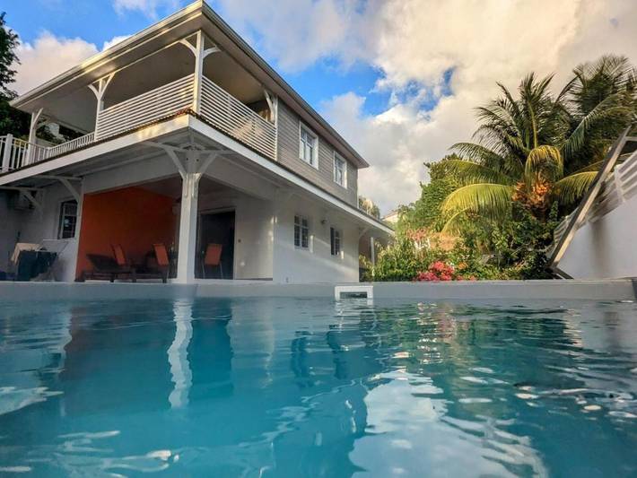 Appartement de vacances pour 4 personnes, avec terrasse ainsi que vue et piscine - 1