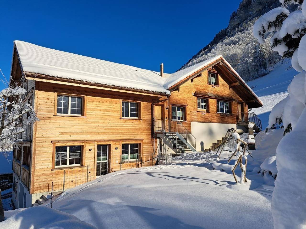 Ganze Wohnung, Ferien im Gugger - Wohnung Stockberg in Stein SG, Nesslau