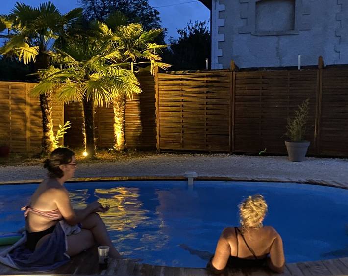 Gîte pour 6 personnes, avec piscine ainsi que terrasse et jardin, animaux acceptés - 1