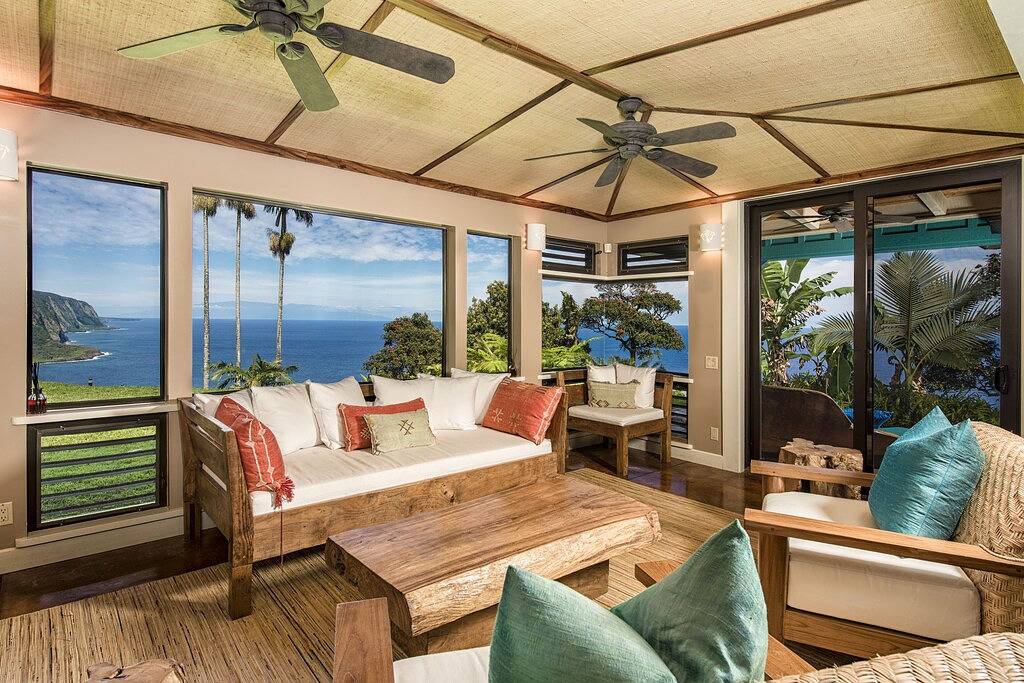 Spektakuläre Haus am Meer, Wasserfall, Pool, Spa in Kukuihaele, Hamakua