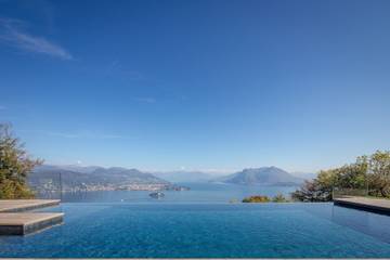 Villa pour 8 personnes, avec jardin ainsi que jacuzzi et balcon à Comune di Stresa