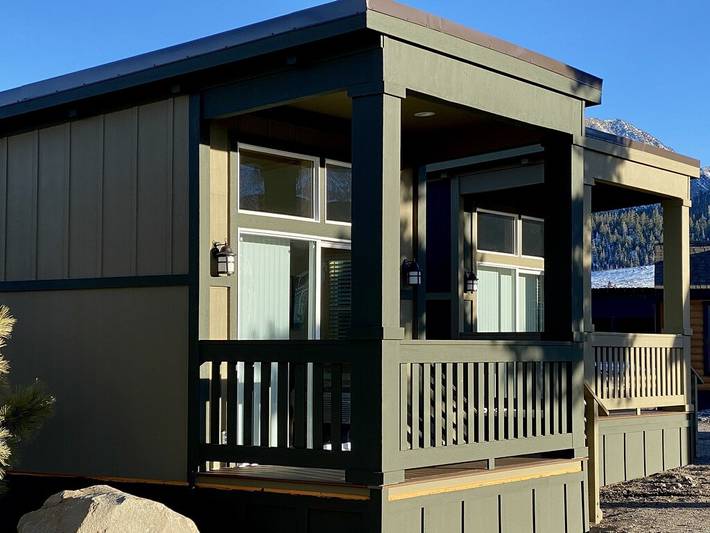 Chalet for 4 people, with terrace in Mammoth Lakes