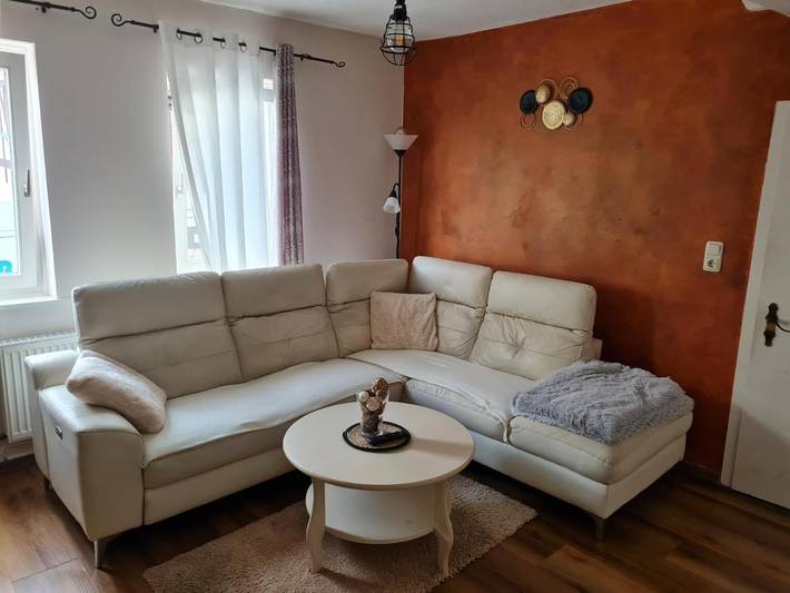 Ferienwohnung für 5 Personen, mit Balkon und Terrasse sowie Garten