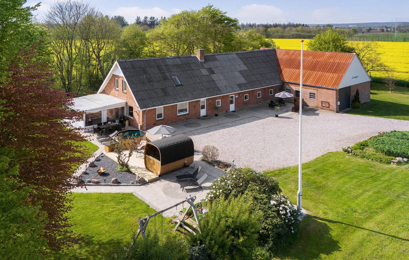 Ferienhaus für 12 Personen mit Sauna in Herning und Umgebung