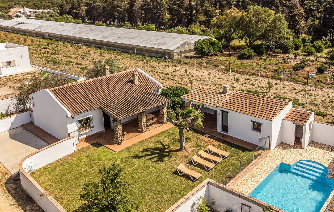 120m² Appartement met TV, Zwembad & Parkeerplaats bij Cala El Aspero in Conil de la Frontera, Costa de la Luz