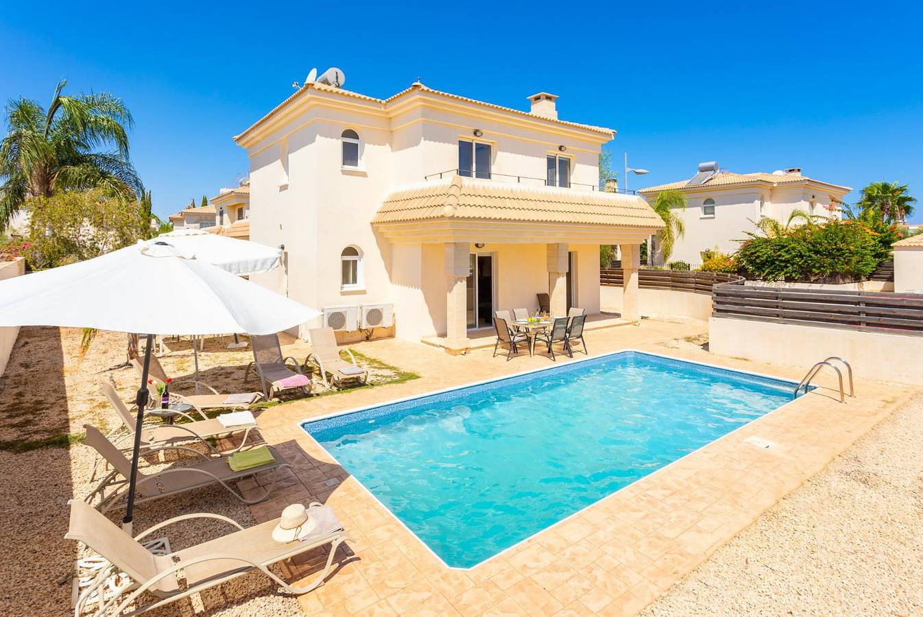 Villa pour 6 personnes avec balcon in Kapari, Chypre du Sud