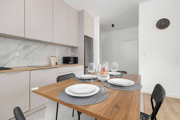 Ganze Wohnung, Elegant Apartment with Mountain View | Balcony in Wisła, Karpaten (Polen)